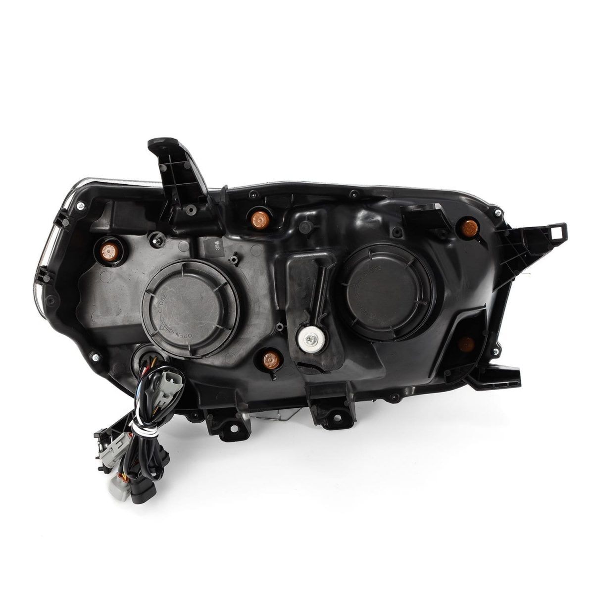 10-13 Toyota 4Runner NOVA-Series LED Projector Headlights Black by AlphaRex