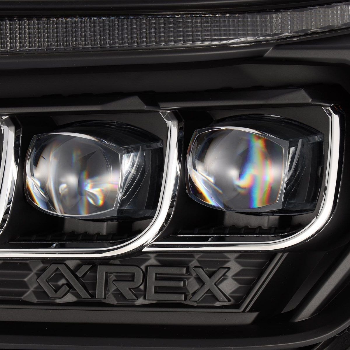 10-13 Toyota 4Runner NOVA-Series LED Projector Headlights Black by AlphaRex