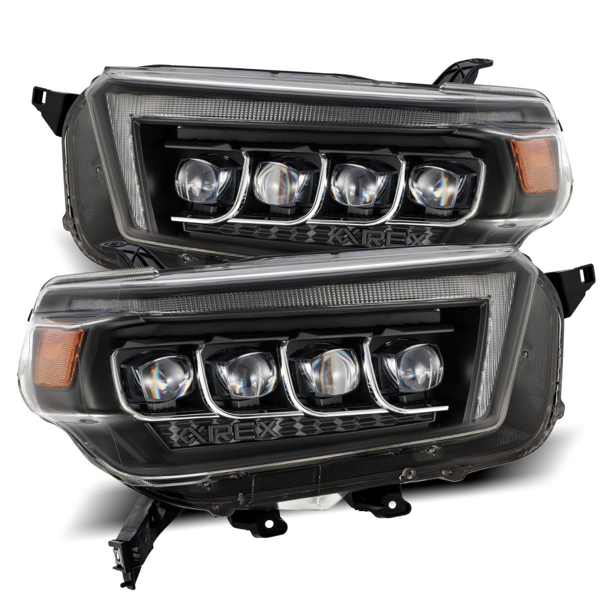 10-13 Toyota 4Runner NOVA-Series LED Projector Headlights Black by AlphaRex - 880759