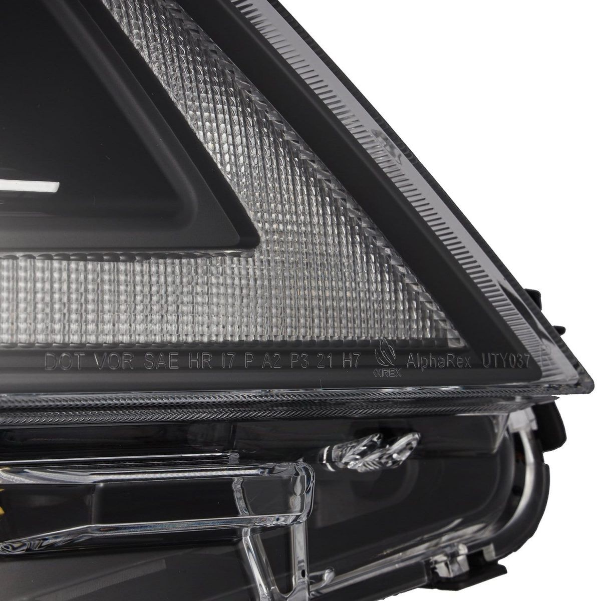 11-20 Toyota Sienna PRO-Series Projector Headlights Alpha-Black by AlphaRex