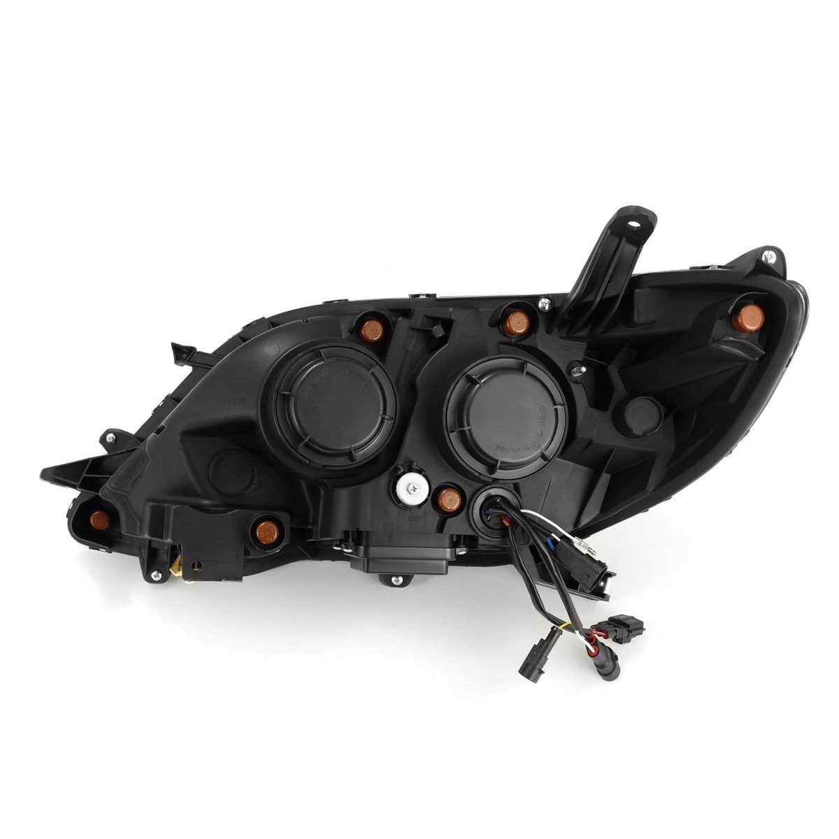 11-20 Toyota Sienna NOVA-Series LED Projector Headlights Alpha-Black by AlphaRex