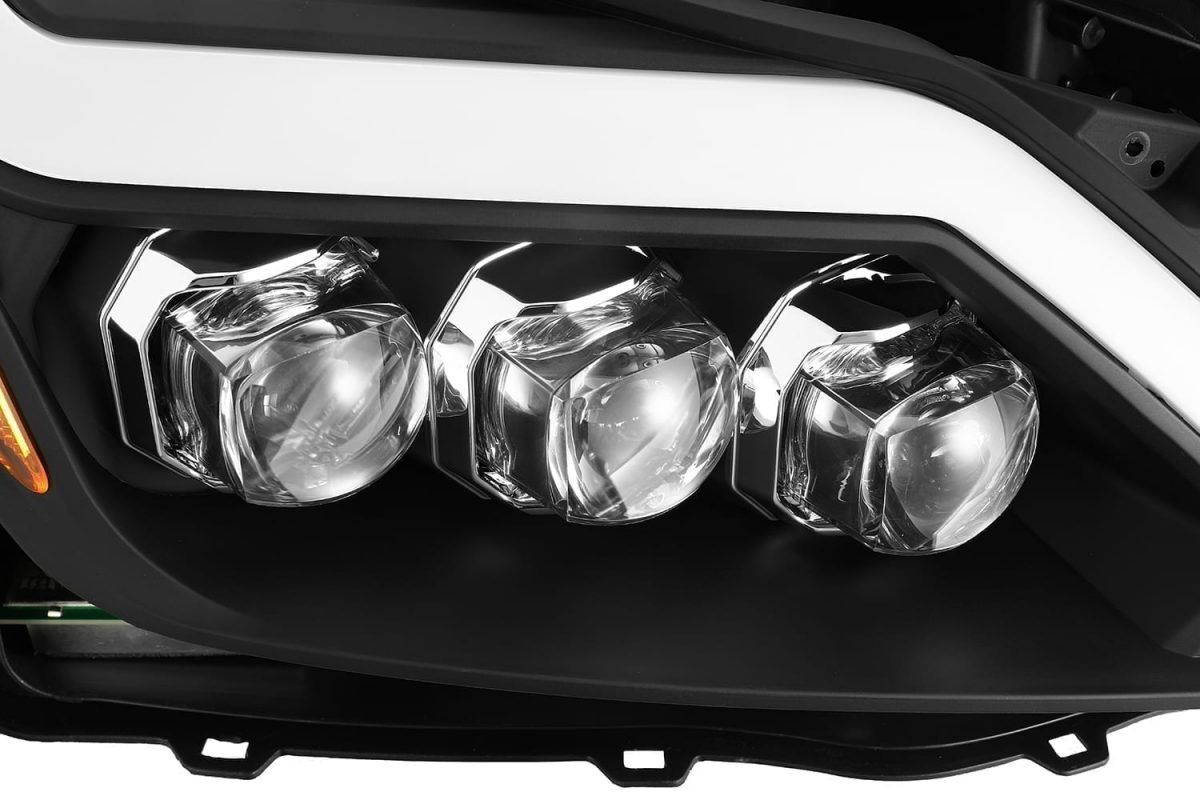 08-13 Infiniti G37 Coupe NOVA-Series LED Projector Headlights Black G2 by AlphaRex