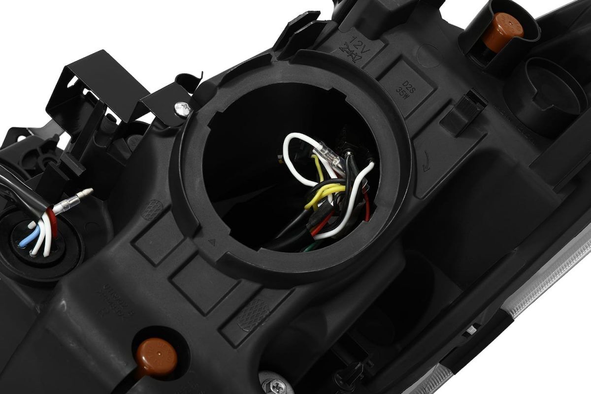 08-13 Infiniti G37 Coupe NOVA-Series LED Projector Headlights Black G2 by AlphaRex