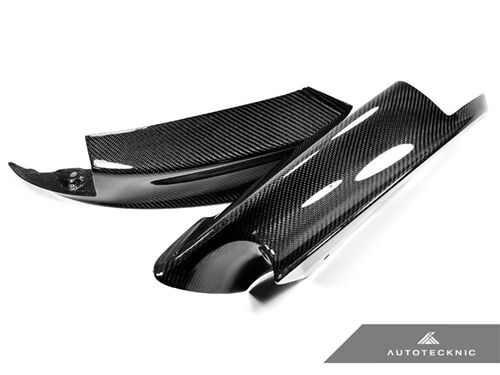 2008-2013 BMW M3 E90/E92/E93 Vaccumed Carbon Fiber Performante Aero Splitters