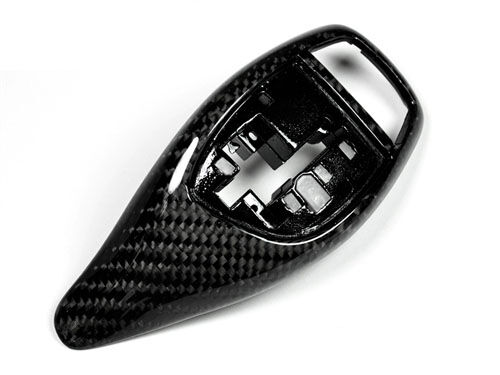 2011-2016 BMW 6-Series F12 Cabrio Carbon Fiber Gear Selector Cover - BM-0197