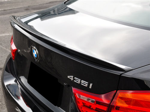 2014-2016 BMW 4-Series F32 Coupe Vacuumed Carbon Fiber Performante Trunk Spoiler
