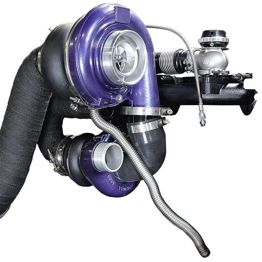 ATS Diesel Aurora 3000/5000 Twin Turbo Kit Dodge 1994-1998 12V