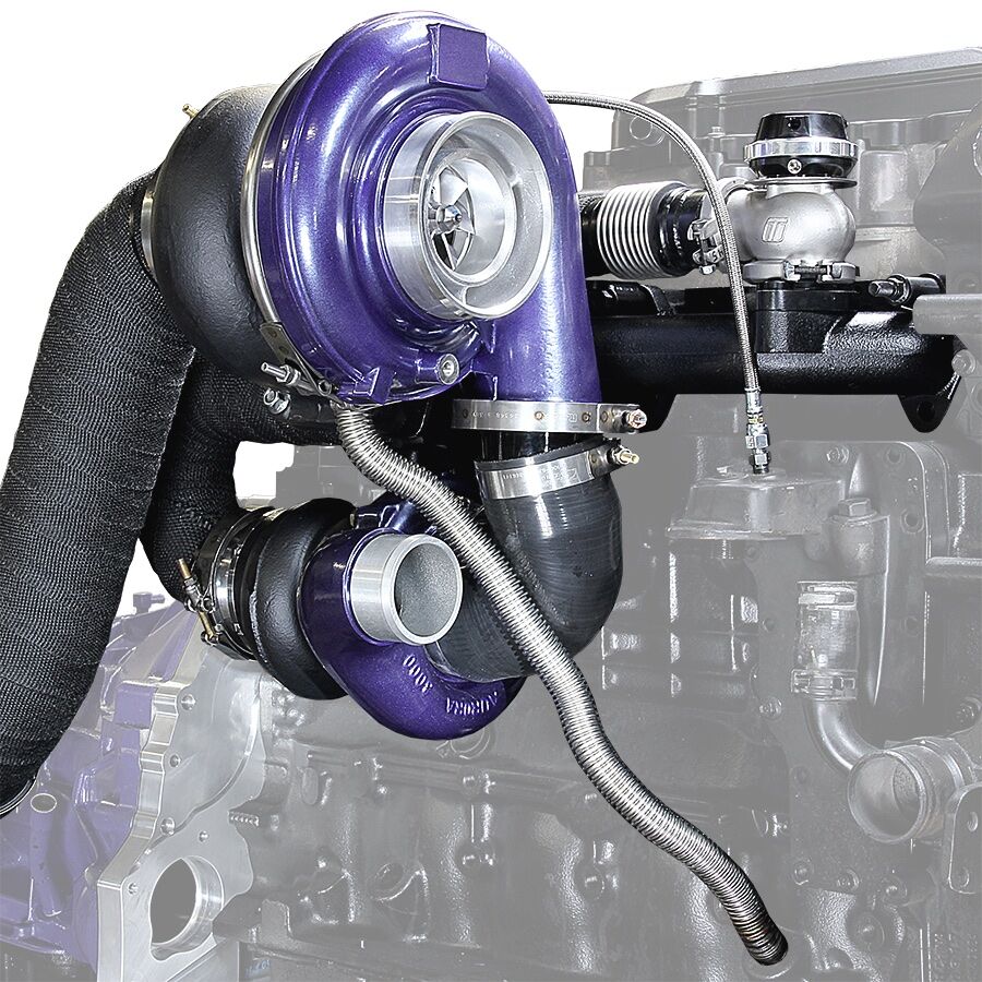 ATS Diesel Aurora 3000/5000 Twin Turbo Kit Dodge 2003-07