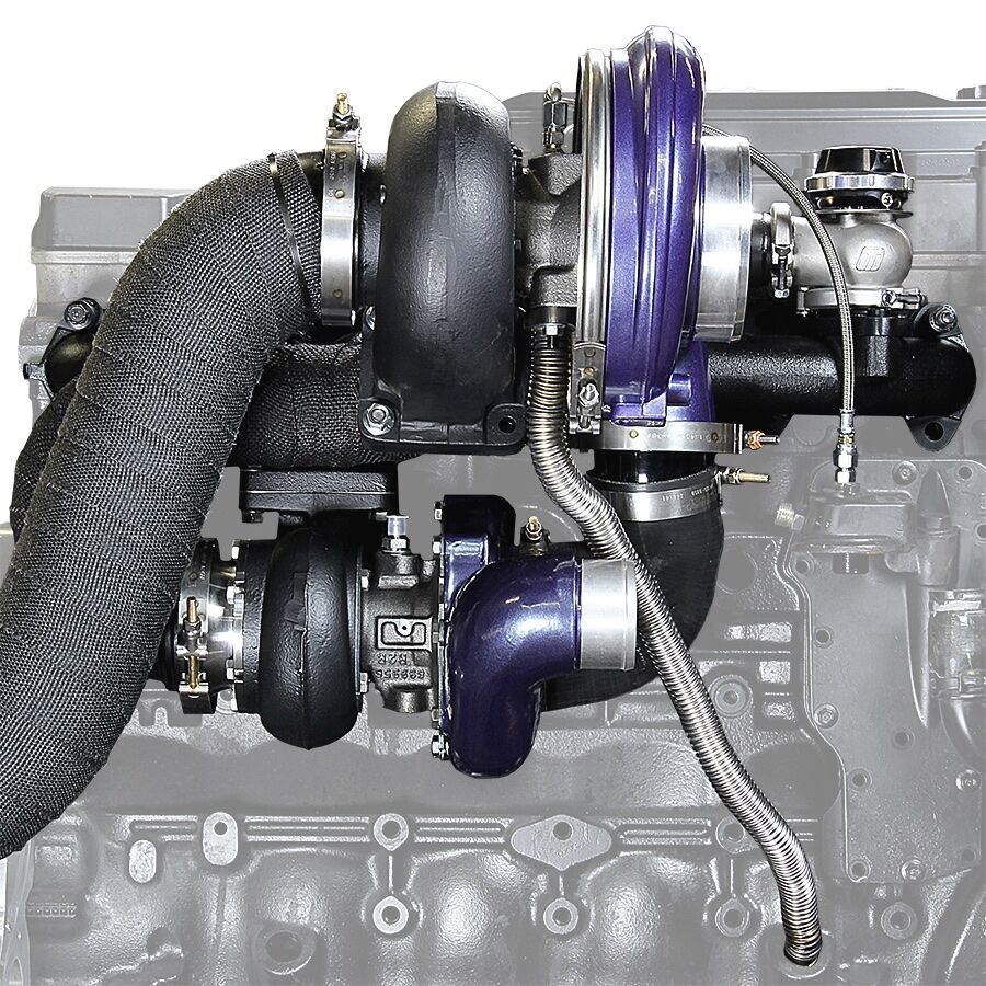 ATS Diesel Aurora 4000/7500 Twin Turbo Kit Dodge 2003-07