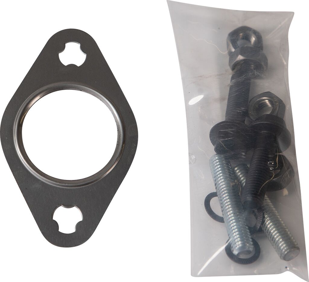 ATS Diesel 2003-07.5 5.9L Cummins 2-Piece Pulse Flow Exhaust Manifold Kit T-4 Turbo Flange Non Wastegated Ceramic Coated Black