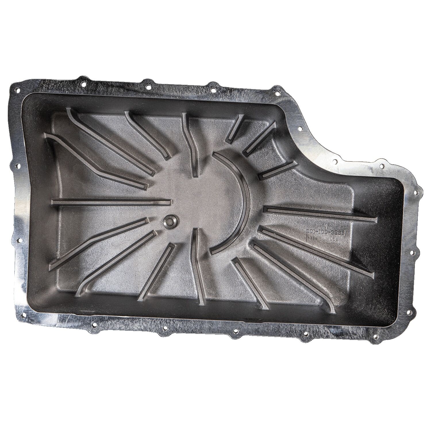 ATS Diesel High Capacity Aluminum Transmission Pan 2011+ Ford 6R140