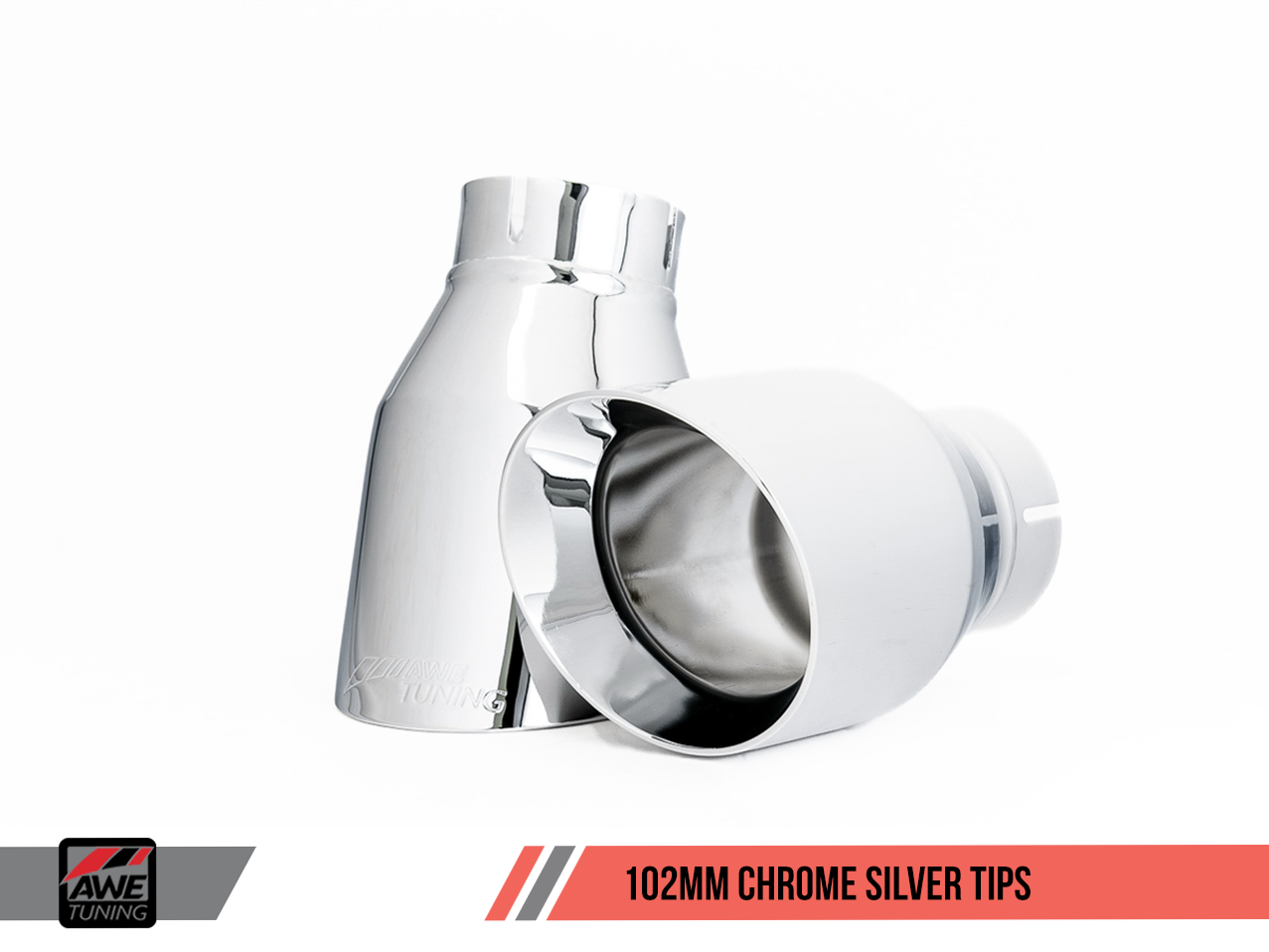 AWE Tuning Track Edition Exhaust for VW MK7 GTI - Chrome Silver Tips