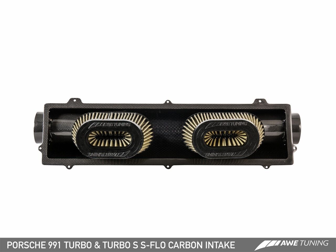 AWE Tuning S-FLO Carbon Intake for Porsche 991 Turbo and Turbo S