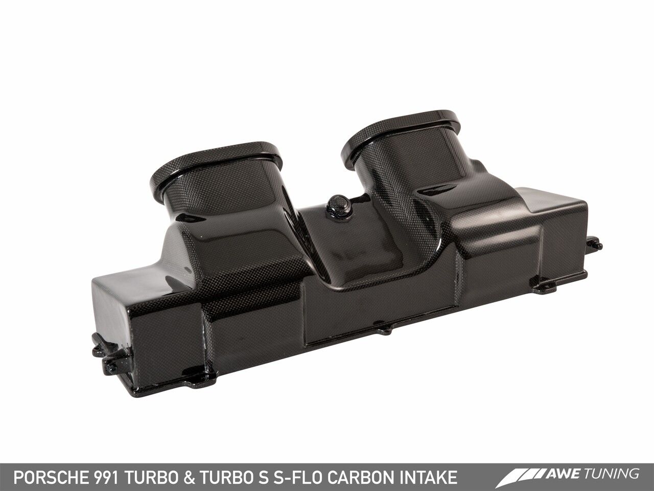 AWE Tuning S-FLO Carbon Intake for Porsche 991 Turbo and Turbo S