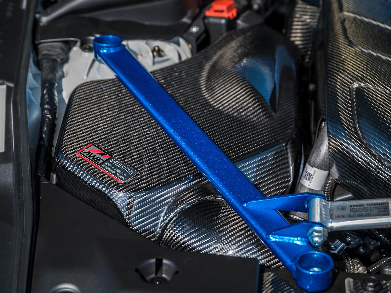 AWE Tuning S-FLO Carbon Intake Lid for 2020-2024 GR Supra
