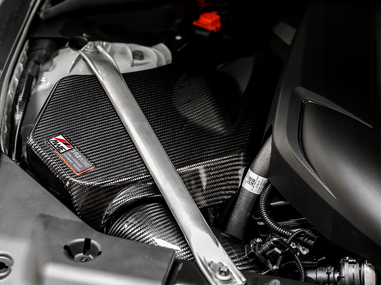 AWE Tuning S-FLO Carbon Intake Lid for 2020-2024 GR Supra