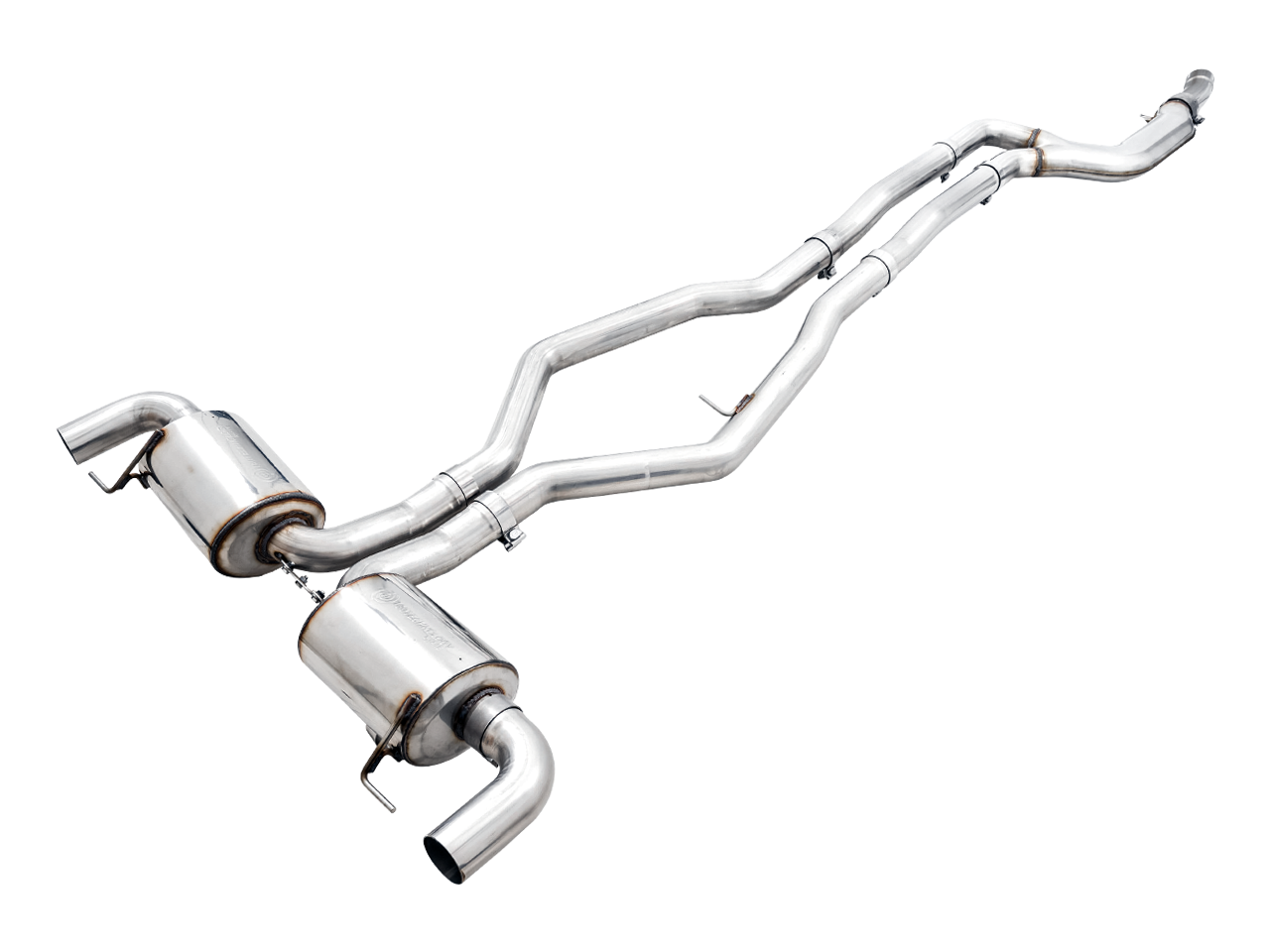 AWE Tuning Non-Resonated Touring Edition Exhaust for G2X M340i / M440i - Diamond Black Tips