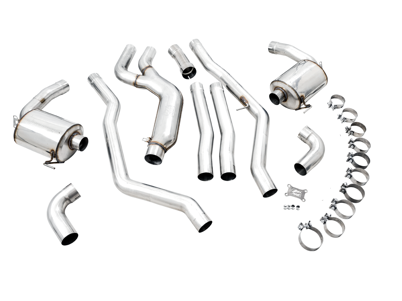 AWE Tuning Non-Resonated Touring Edition Exhaust for G2X M340i / M440i - OE Tips