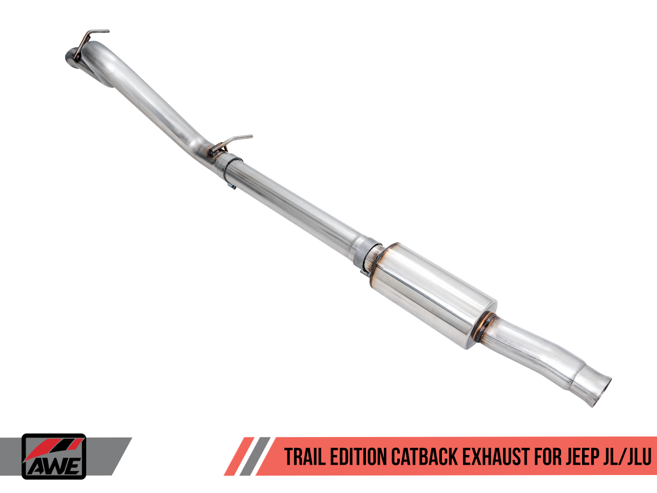 AWE Tuning Trail Edition Catback Exhaust for Jeep JL/JLU 3.6L