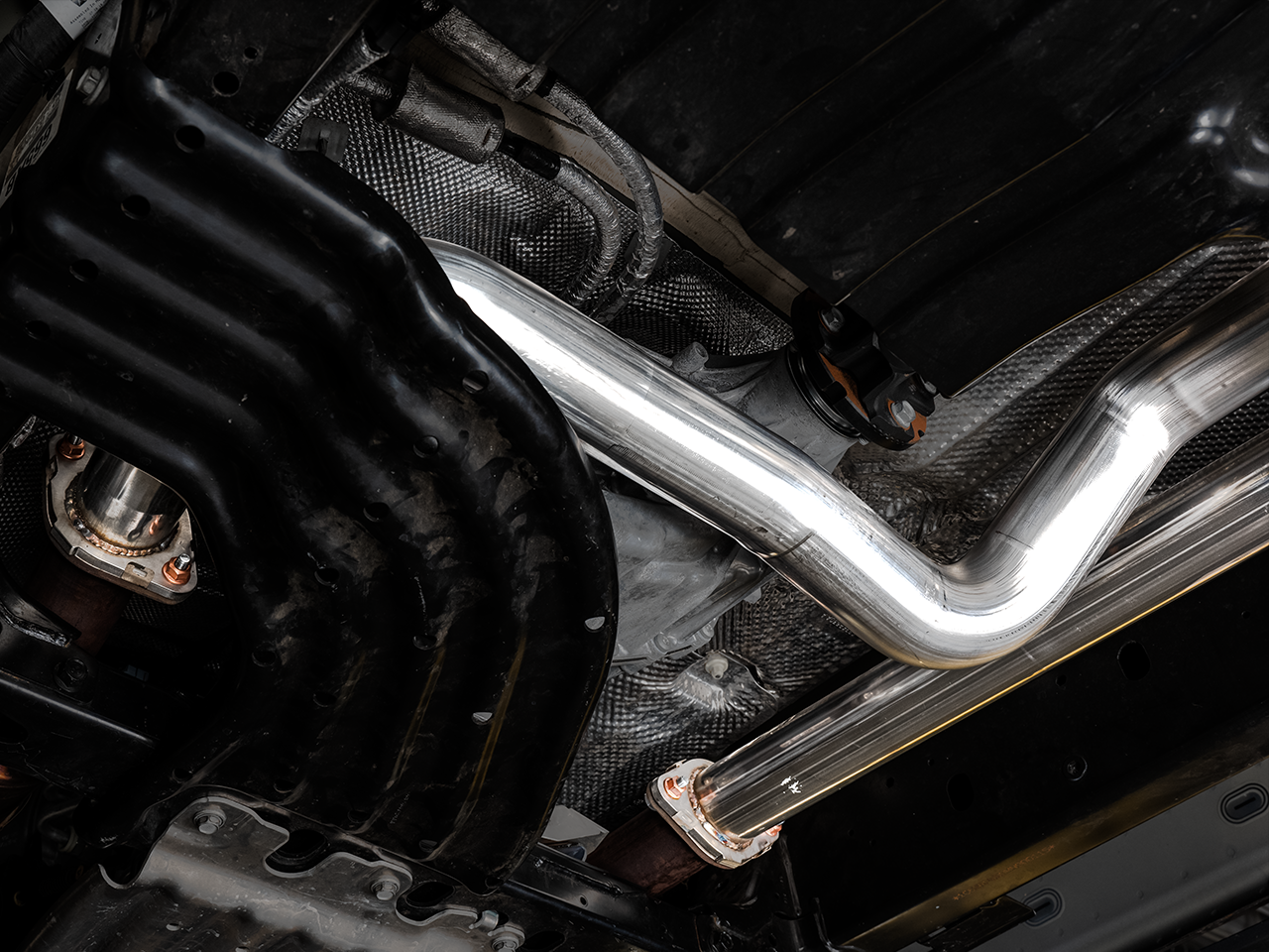 AWE Tuning 0FG Catback Exhaust for RAM TRX - Diamond Black Tips