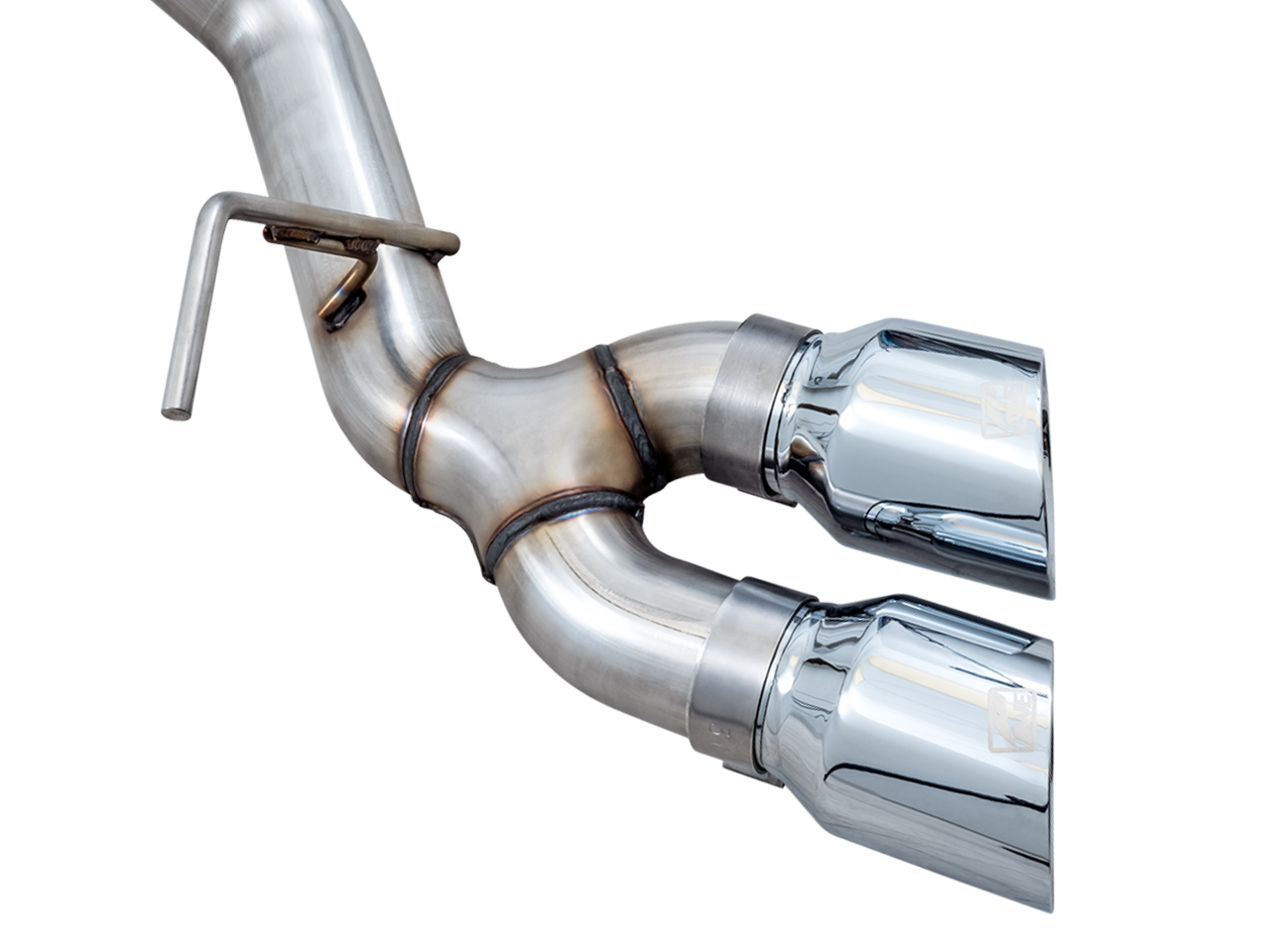 AWE Tuning 0FG Single Side Exit Catback Exhaust for 4th Gen RAM 1500 5.7L (without bumper cutouts) - Dual Chrome Tips