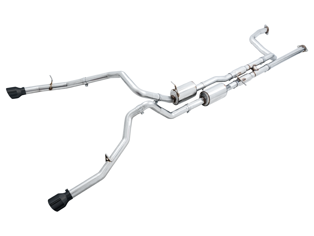 AWE Tuning 0FG Catback Exhaust for RAM TRX - Diamond Black Tips