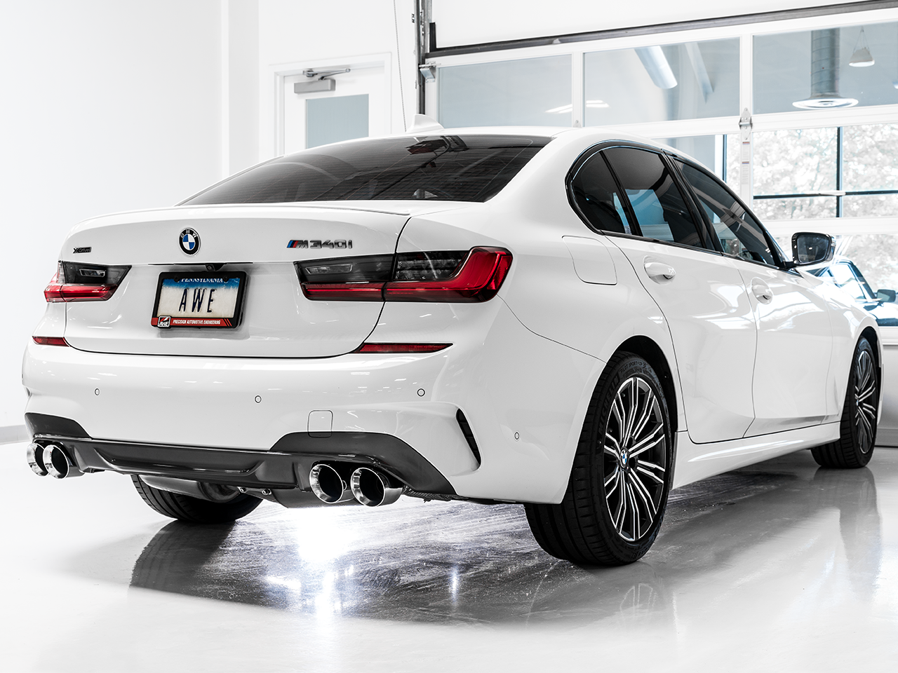 AWE Tuning Track Edition Exhaust for G2X M340i / M440i - Chrome Silver Tips