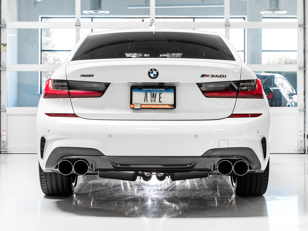 AWE Tuning Track Edition Exhaust for G2X M340i / M440i - Chrome Silver Tips