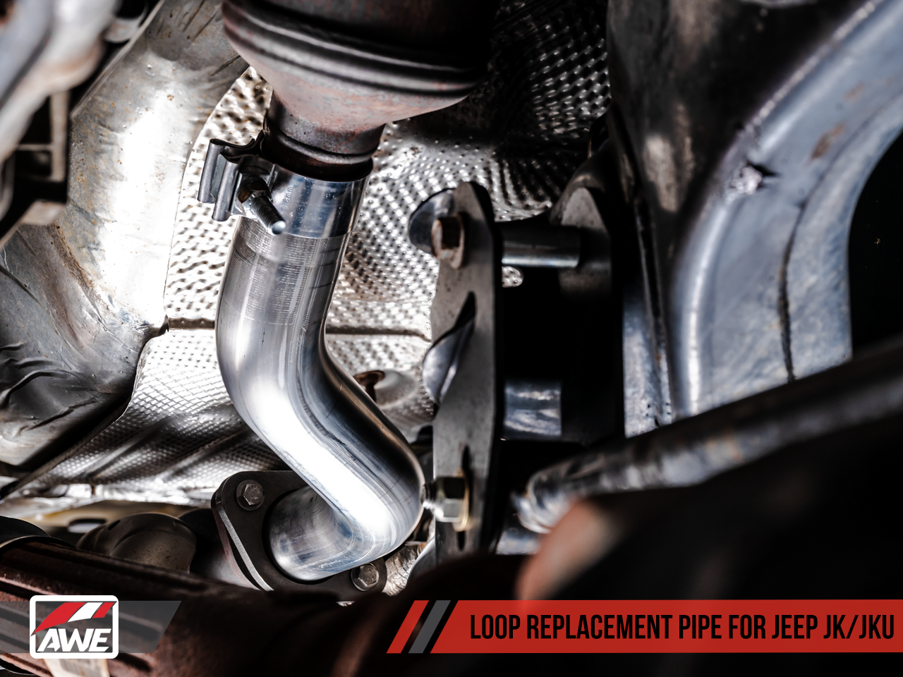 AWE Tuning Loop Replacement Pipe for Jeep JK/JKU 3.6L