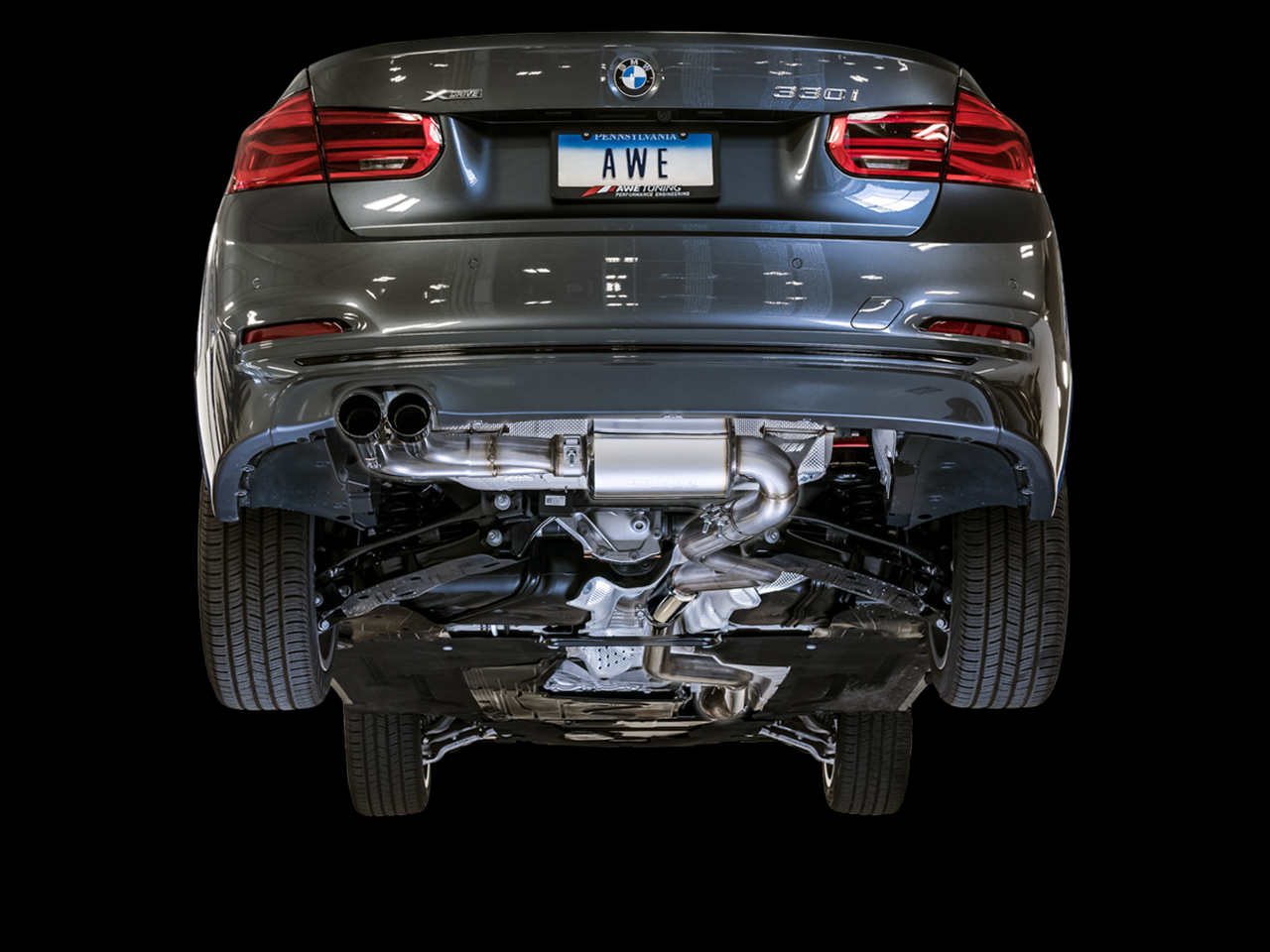 AWE Touring Edition Axle-back Exhaust for BMW F3X 28i / 30i