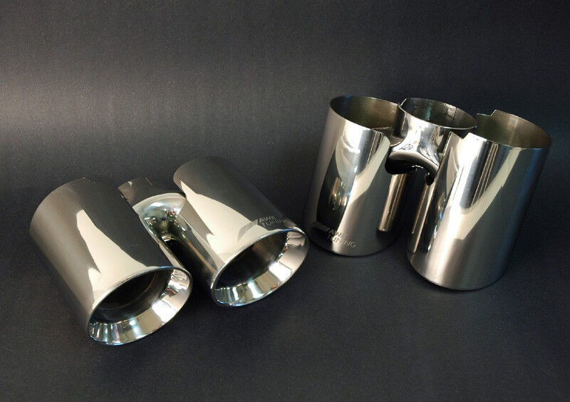 AWE Touring Edition Performance Exhaust System for 970 Panamera Turbo - Polished Silver Tips - 3010-42022