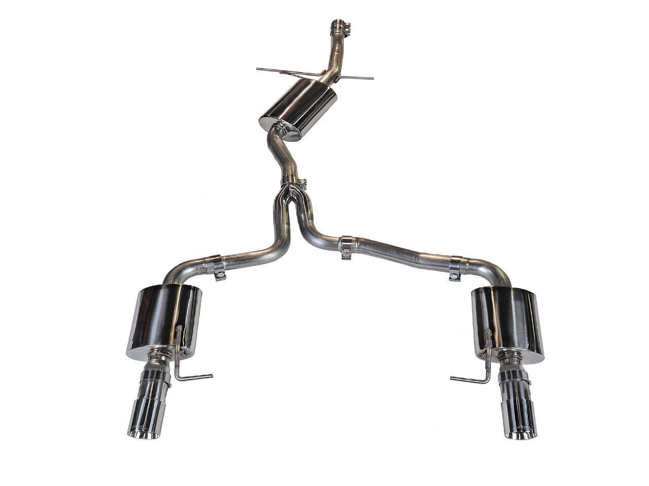 AWE Touring Edition Exhaust for B8.5 Allroad - Dual Outlet