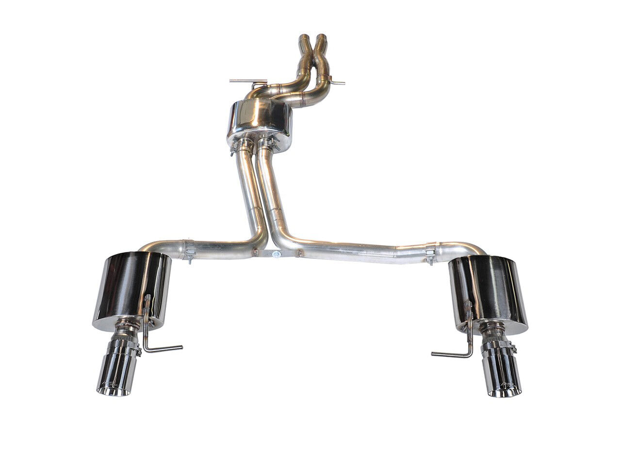 AWE Touring Edition Exhaust for Audi C7 A7 3.0T - Dual Outlet