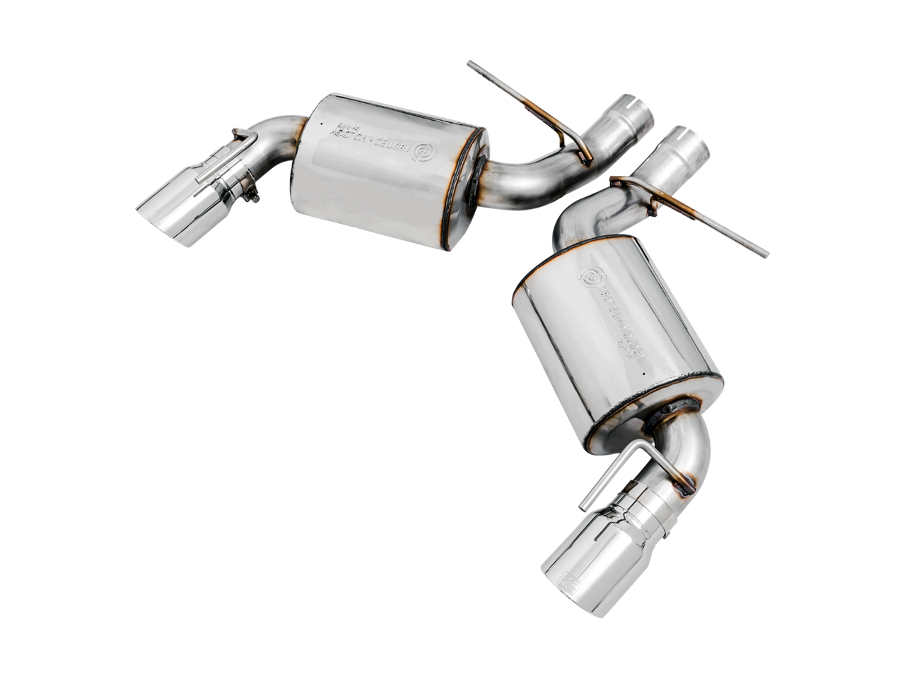 AWE Touring Edition Axle-back Exhaust for Gen6 Camaro SS - Chrome Silver Tips (Dual Outlet) - 3015-32103