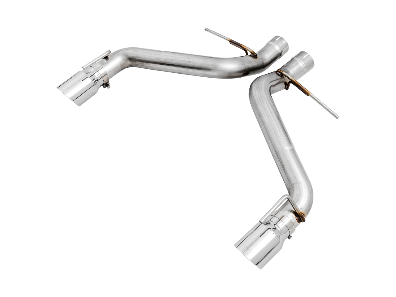 AWE Track Edition Axle-back Exhaust for Gen6 Camaro SS - Chrome Silver Tips (Dual Outlet) - 3020-32049