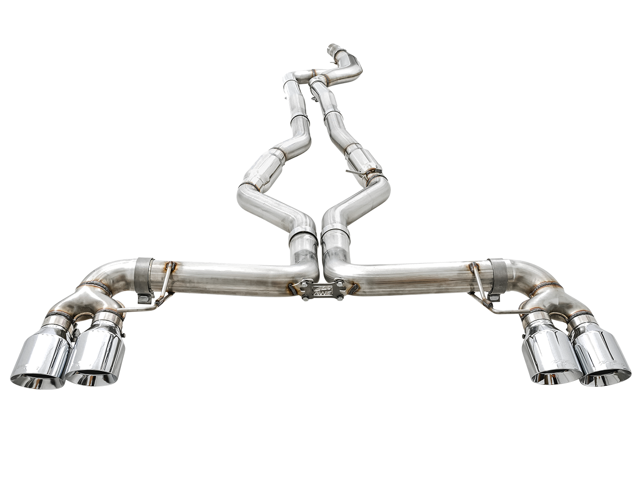 AWE Track Edition Exhaust for G2X M340i / M440i - Chrome Silver Tips - 3020-42078