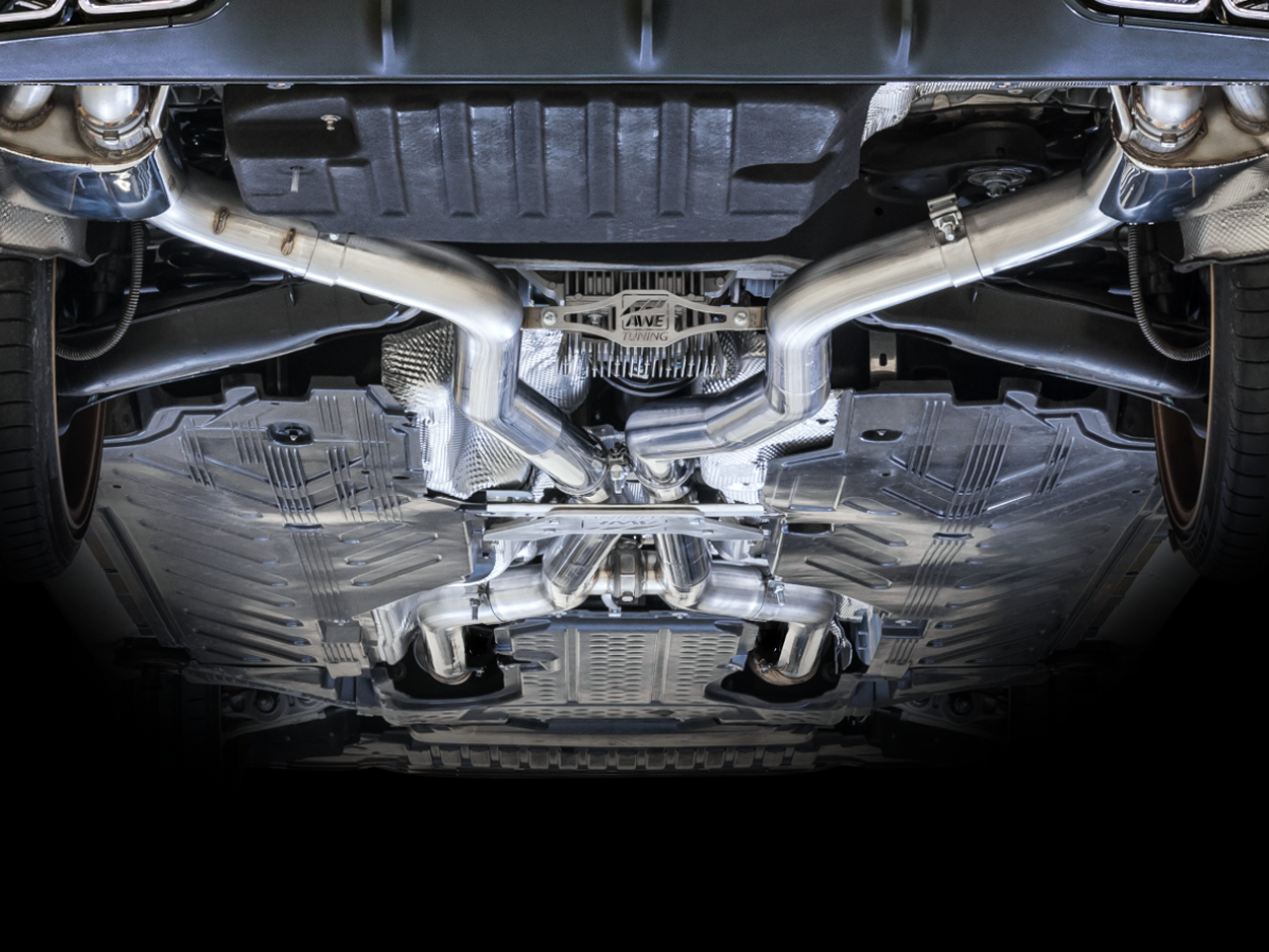 AWE SwitchPath Exhaust System for 2019+ Mercedes-Benz W205 AMG C63/S Sedan - Dynamic Performance Exhaust cars (no tips) - 3025-11006