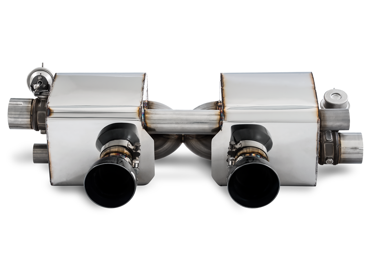 AWE SwitchPath Exhaust for 991.2 Carrera / S / GTS with PSE - Diamond Black Tips - 3025-33018