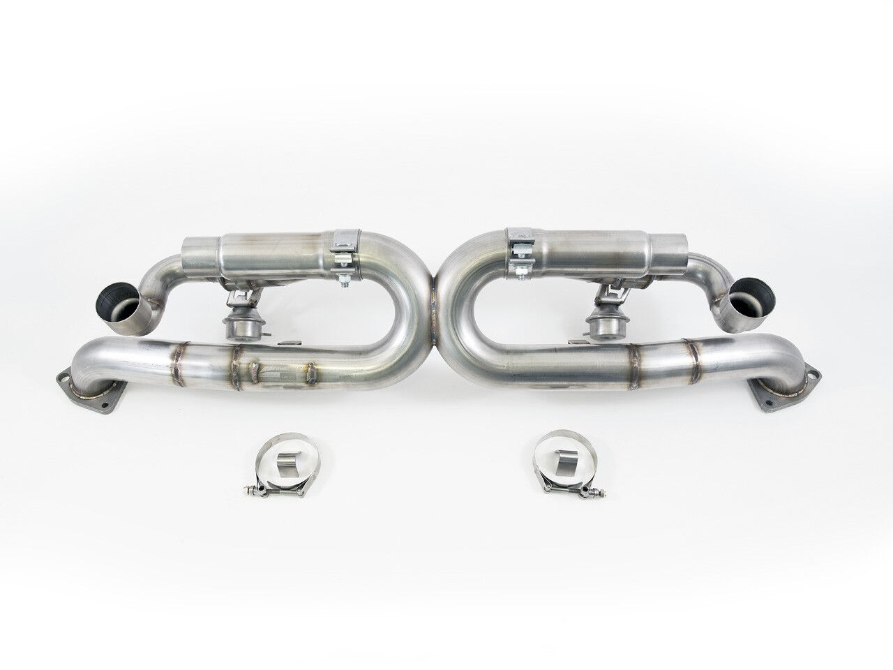 AWE SwitchPath Exhaust for Porsche 991 - PSE cars - No Tips - 3025-41010