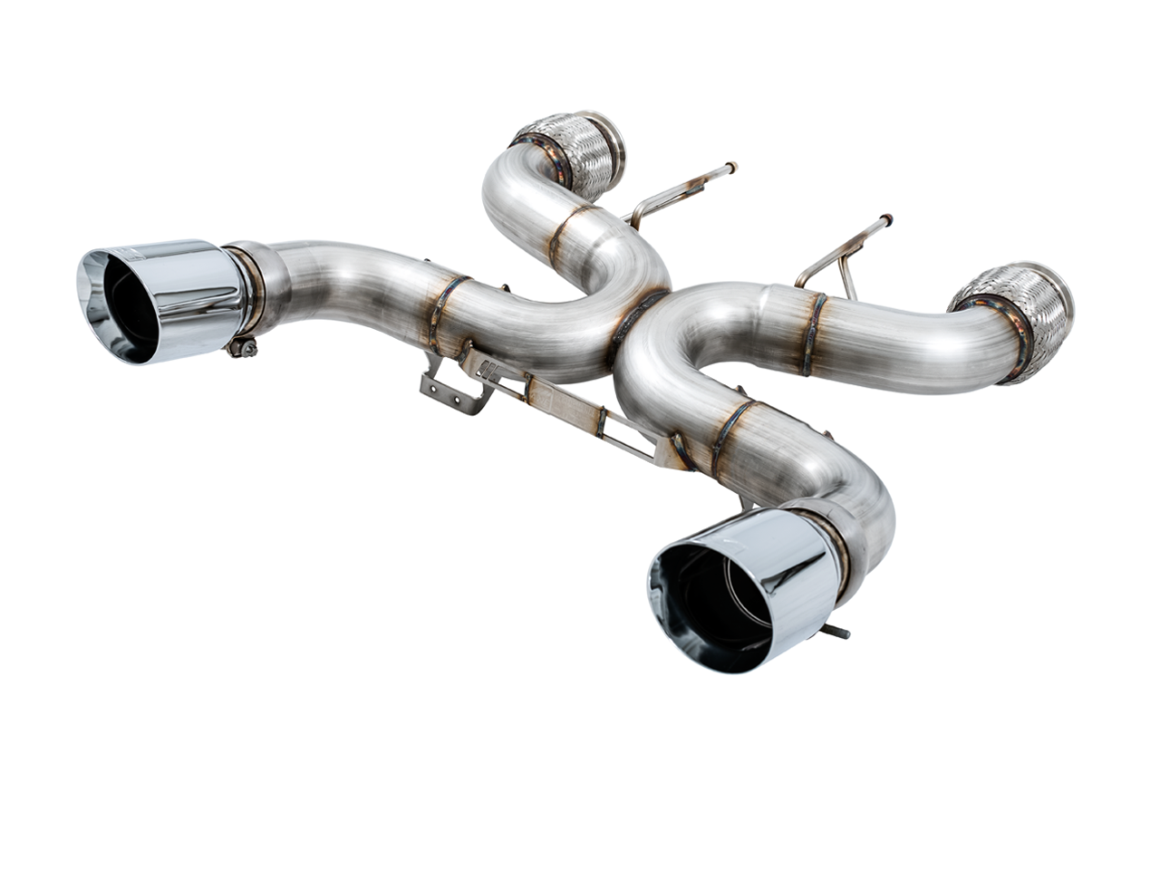 AWE Chrome Silver Tip Set for McLaren 720S - 3810-32012