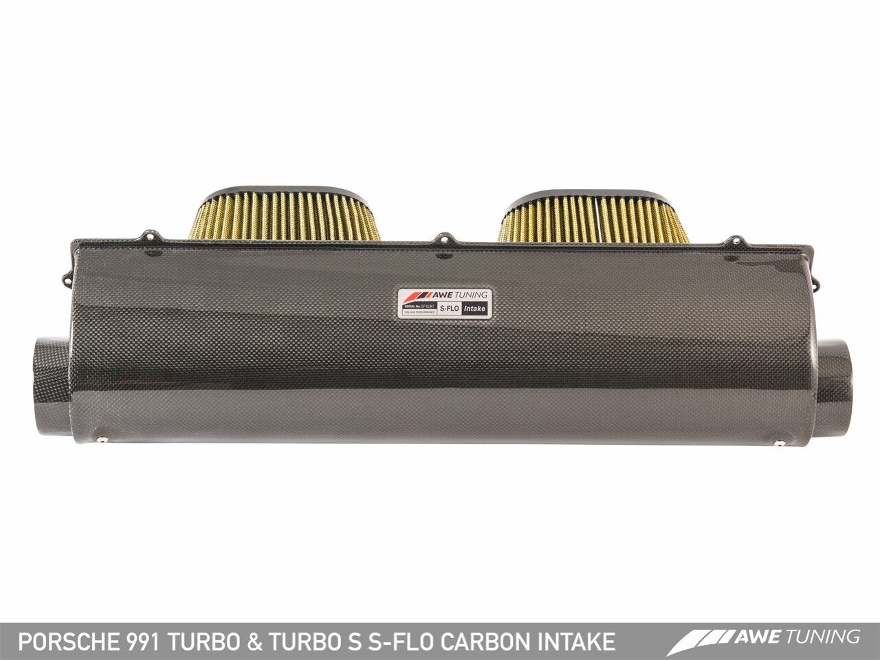 AWE Tuning S-FLO Carbon Intake for Porsche 991 Turbo and Turbo S