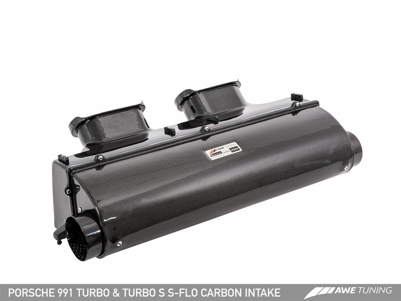 AWE Tuning S-FLO Carbon Intake for Porsche 991 Turbo and Turbo S