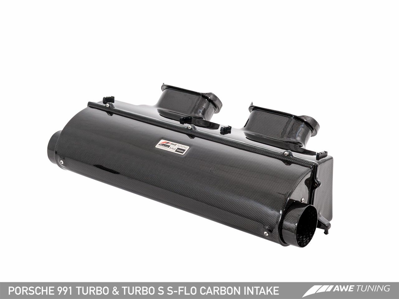 AWE Tuning S-FLO Carbon Intake for Porsche 991 Turbo and Turbo S
