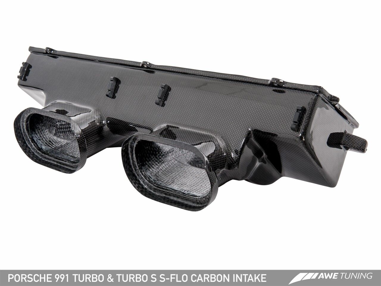 AWE Tuning S-FLO Carbon Intake for Porsche 991 Turbo and Turbo S