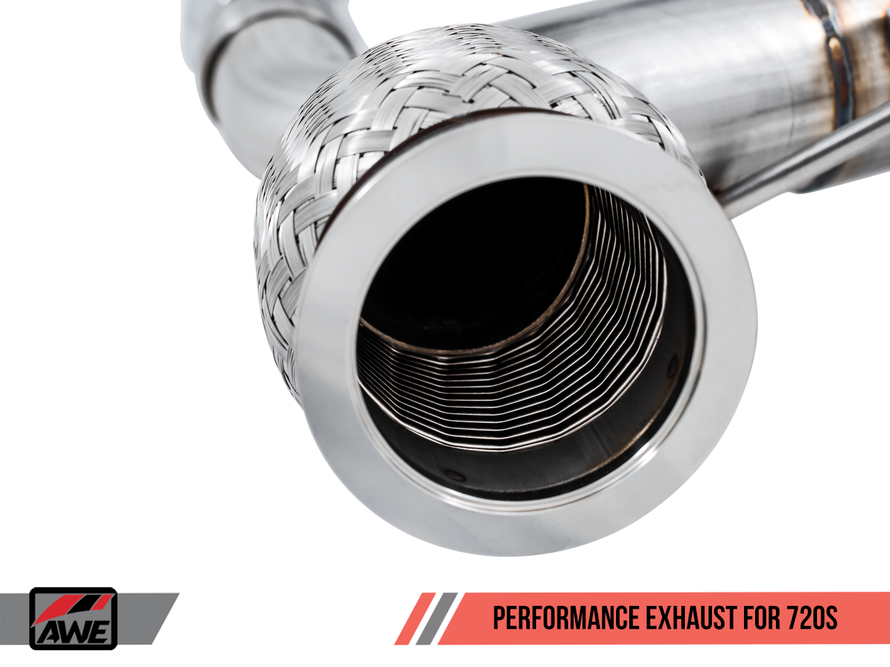 AWE Tuning Performance Exhaust for McLaren 720S - Chrome Silver Tips