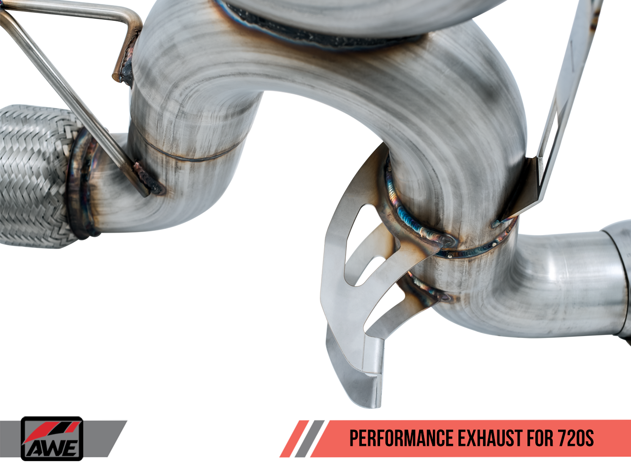 AWE Tuning Performance Exhaust for McLaren 720S - OEM Tips