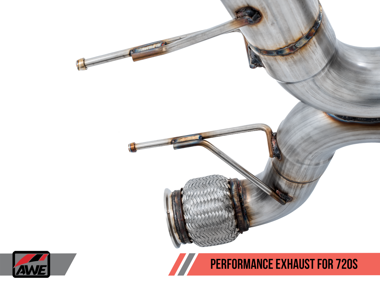 AWE Tuning Performance Exhaust for McLaren 720S - OEM Tips
