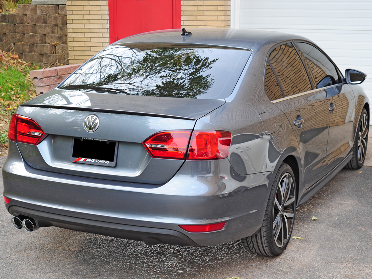 AWE Tuning Touring Edition Exhaust for MK6 GLI 2.0T - MK6 Jetta 1.8T - Polished Silver Tips
