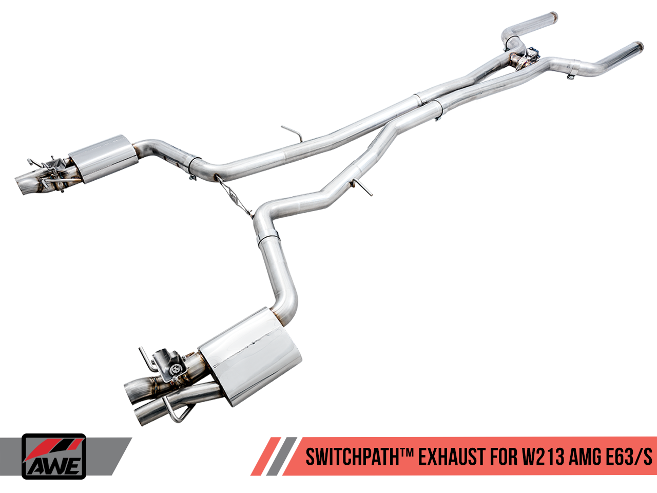 AWE Tuning SwitchPath Exhaust for W213 AMG E63/S Sedan / Wagon (for AMG Performance Exhaust Cars)