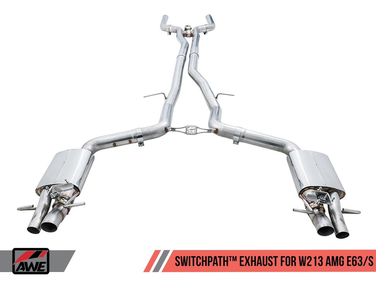 AWE Tuning SwitchPath Exhaust for W213 AMG E63/S Sedan / Wagon (for AMG Performance Exhaust Cars)
